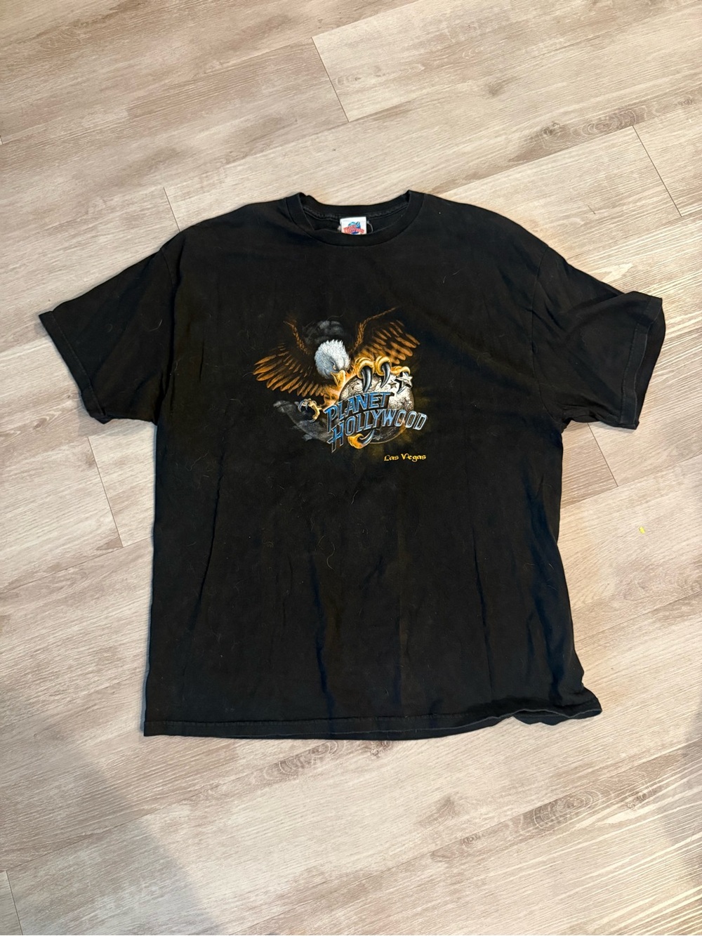 Planet Hollywood Vintage Las Vegas Graphic Eagle Tee